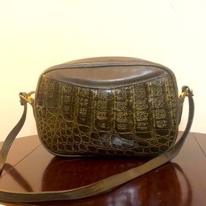 Donna Elisa Alligator leather bag